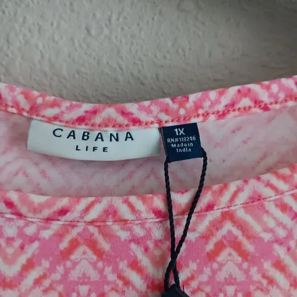 Cabana Life Cabana Shift Boatneck Dress UPF 50 , Sz a654942 - Picture 8 of 9